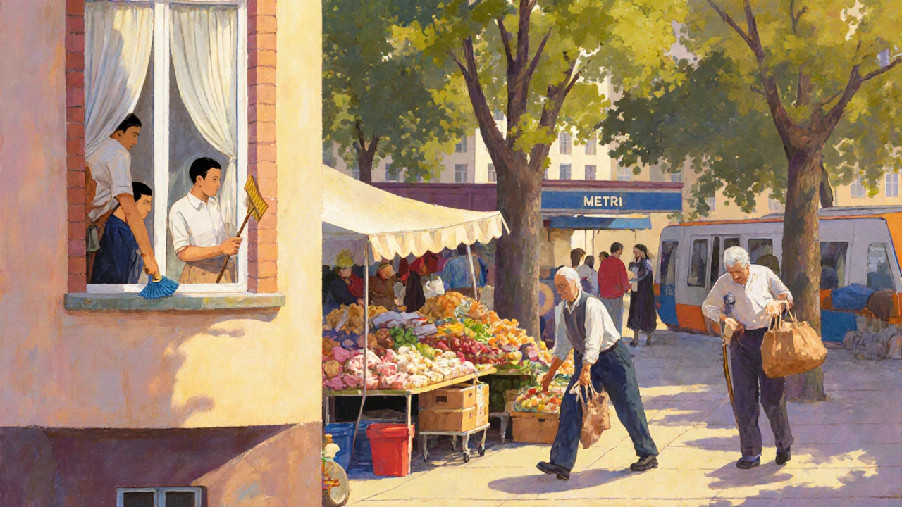 Різні люди працюють неофіційно: прибирають вікна, продають на ринку, допомагають пожилому