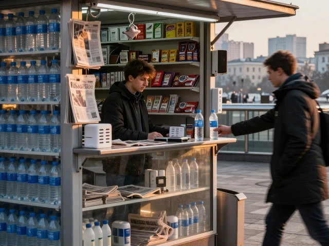 Робота продавцем у кіоску в Києві: вакансії, зарплати, умови та поради для початківців