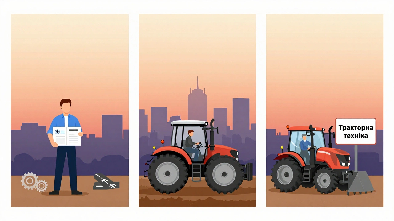 Кар'єрний шлях тракториста: від початківця до власника власної техніки у Києві.