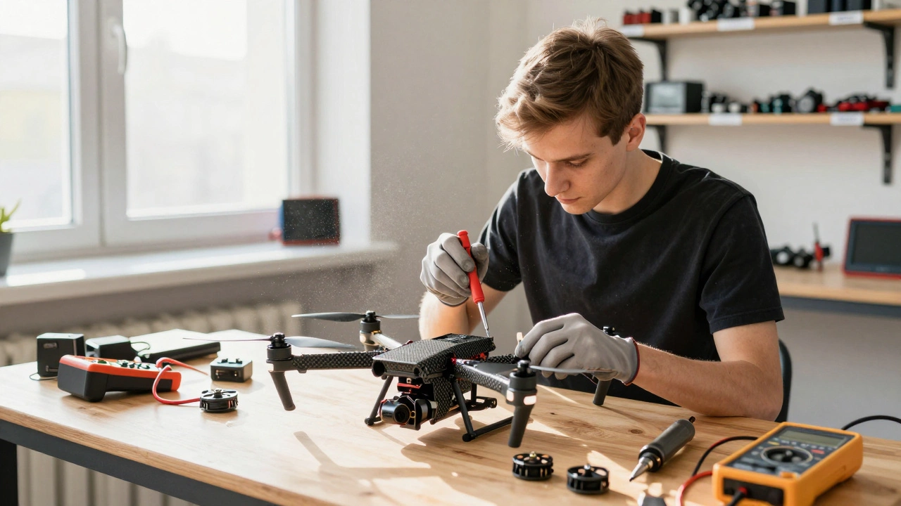 Сборка дронів робота в Києві: вакансії, вимоги та як почати