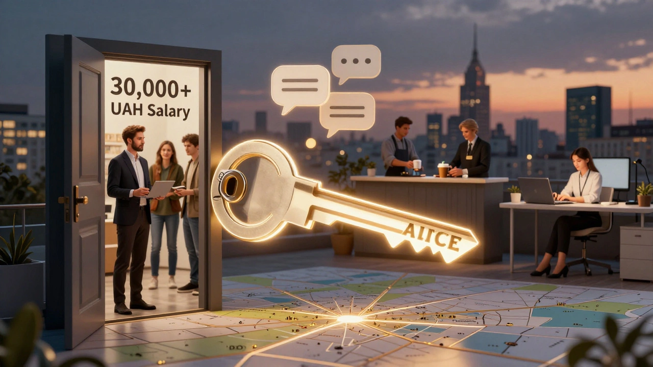 Світла англійська ключова, що відкриває двері до роботи з зарплатою понад 30 000 грн у Києві.