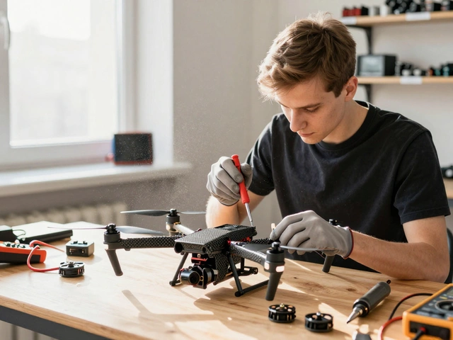 Сборка дронів робота в Києві: вакансії, вимоги та як почати