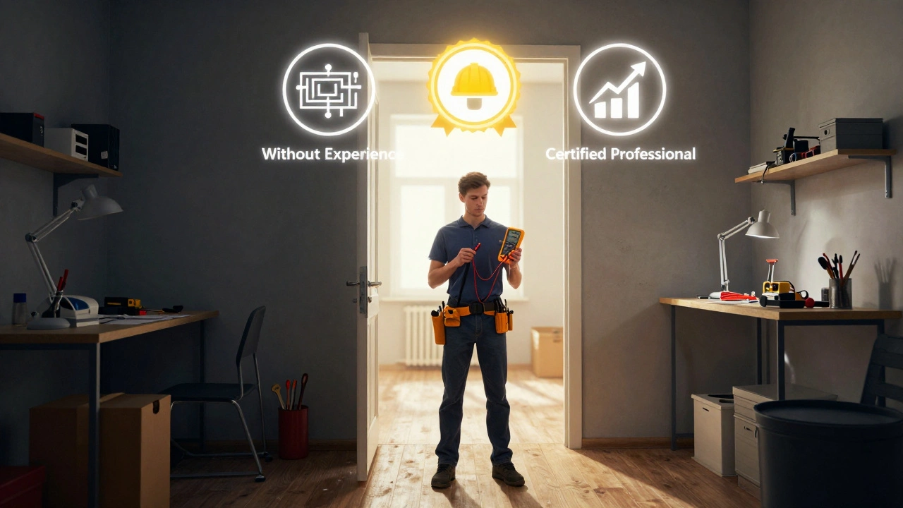 Початківець електромонтажника на шляху до професійного зростання