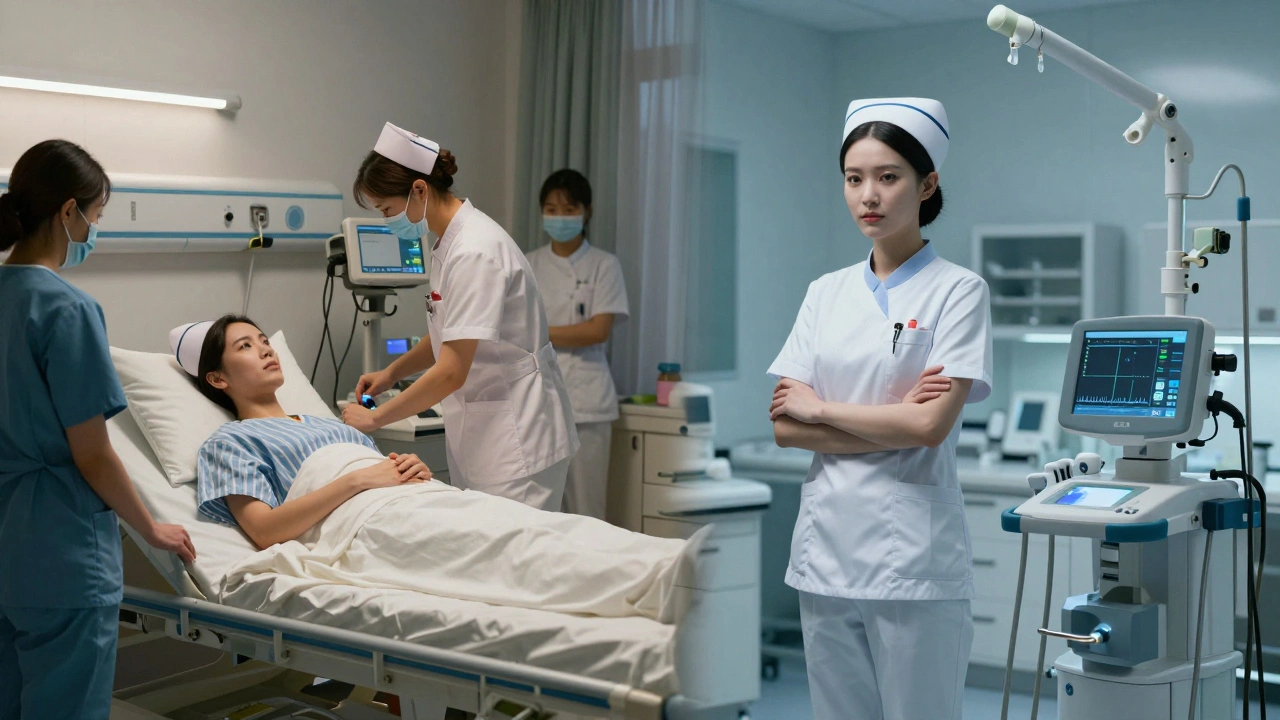 Порівняння роботи медсестер у державній та приватній клініці