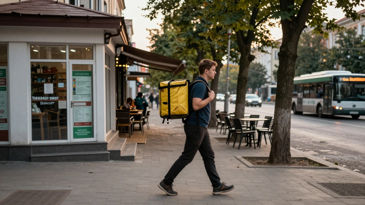 Робота кур'єром пішохідом у Києві: заробіток, графік, переваги та поради