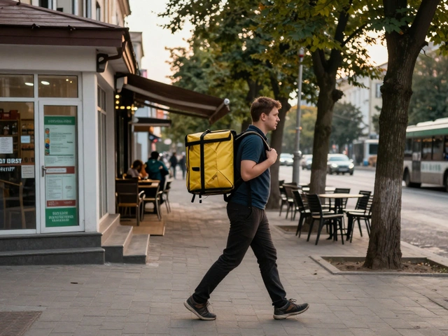 Робота кур'єром пішохідом у Києві: заробіток, графік, переваги та поради
