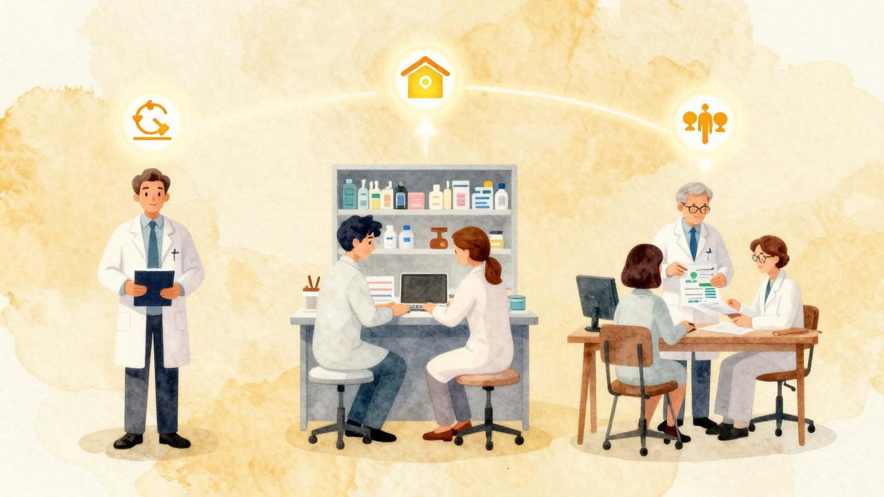 Кар'єрний шлях фармацевта: від новачка до керівника через навчання та лідерство.