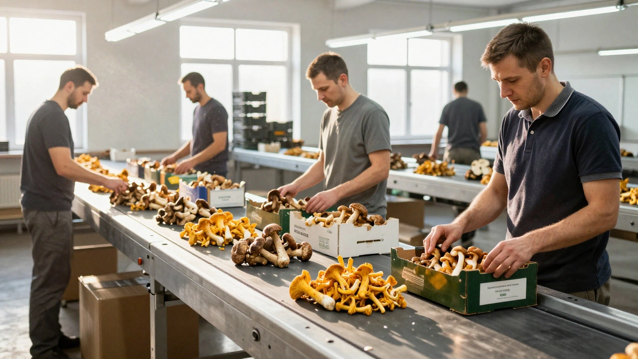 Робота на грибах у Києві: вахта, житло та харчування - що потрібно знати