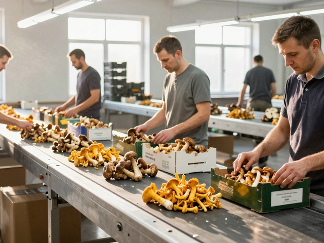 Робота на грибах у Києві: вахта, житло та харчування - що потрібно знати